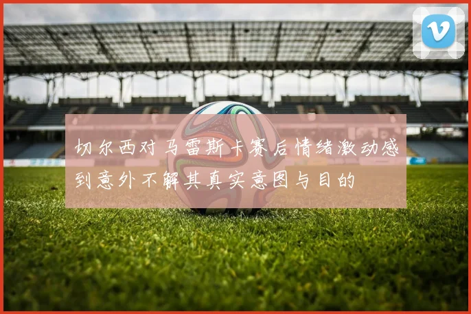 切尔西对马雷斯卡赛后情绪激动感到意外不解其真实意图与目的