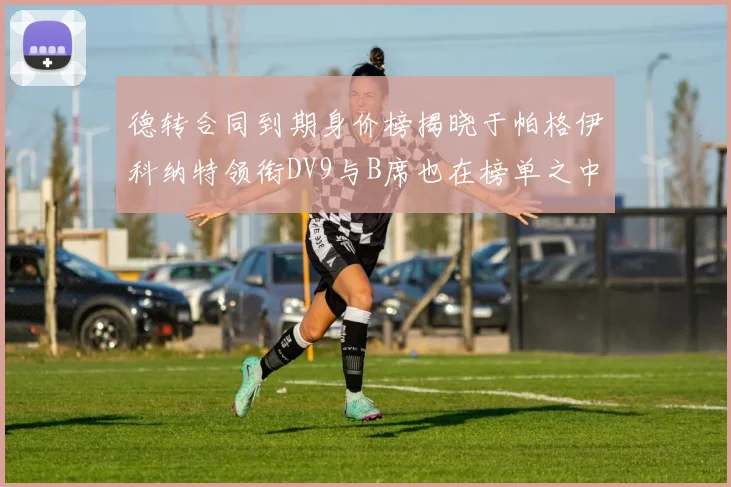 德转合同到期身价榜揭晓于帕格伊科纳特领衔DV9与B席也在榜单之中